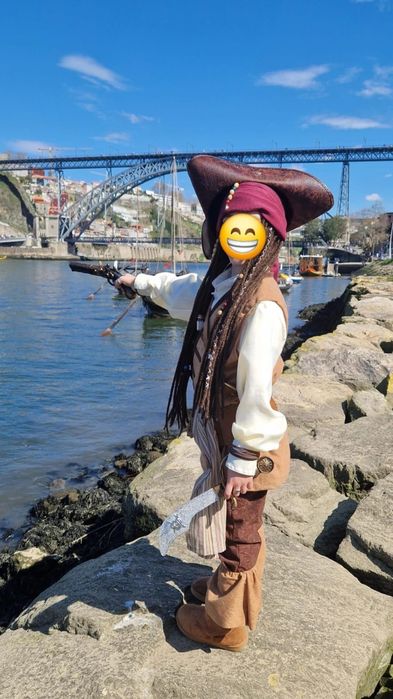 Farda Pirata Jack Sparrow