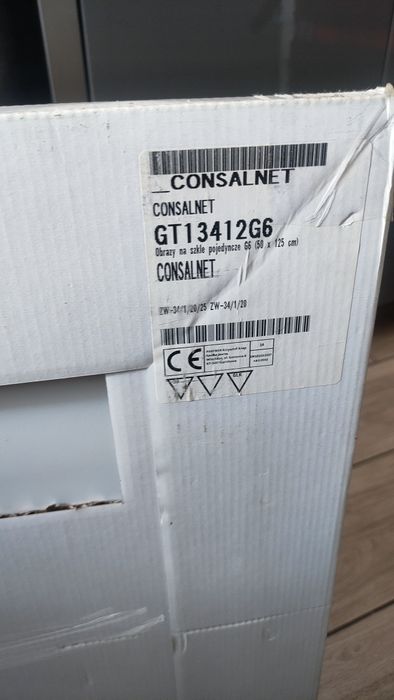 Obraz na szkle 125x50 czarny marmur