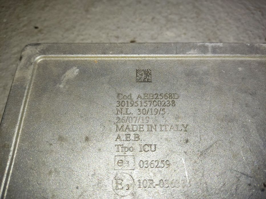 Sterownik komputer LPG AEB2568D 5,6,8- cylindrów Tipo  ICU