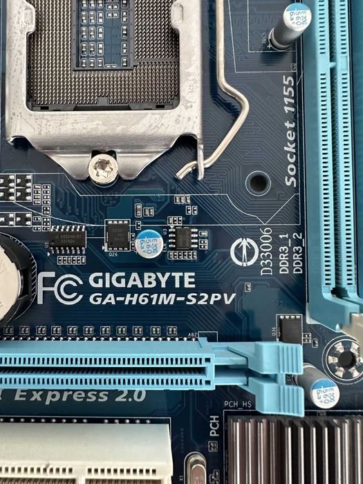 Материнська плата Gigabyte GA-H61M-S2PV s1155