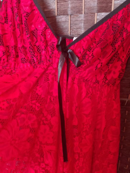 Koszulka nocna koronka