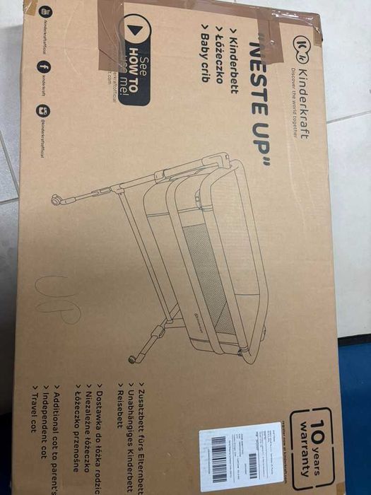 Berço Co-sleeping Kinderkraft Neste Up (Excelente Estado) + Colchão Extra Oferta