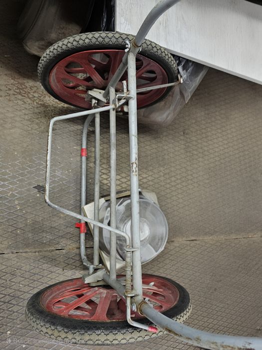 Тачка садова, візок, велоприцеп