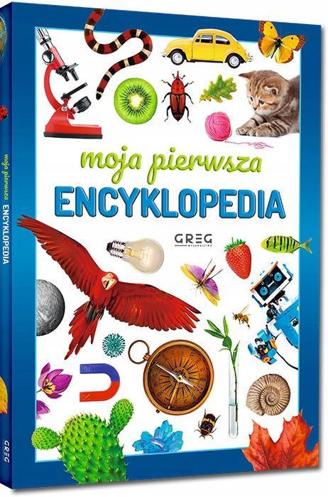 Moja pierwsza encyklopedia DLA DZIECI NA NAGRODY przenty greg