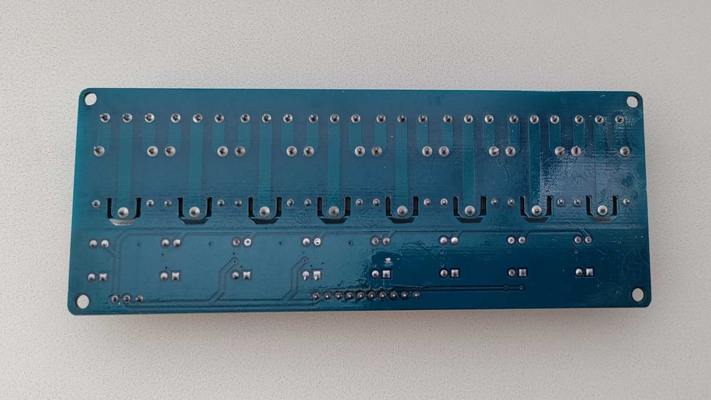 8-ми канальний модуль реле з оптопарою 5В 10А для Arduino, ESP32, STM для DIY, IoT