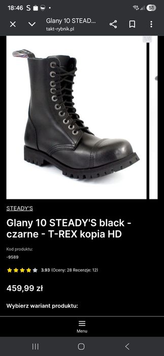 Glany STEADY'S 44/ HD/ klasyk