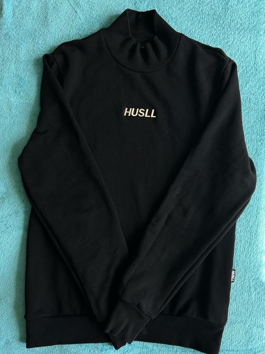 Свитшот HUSLL Mock Neck Black