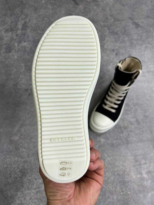 Кеди Rick Owens DRKSHDW laces sneakers ramones geobasket кеды 39 40 38