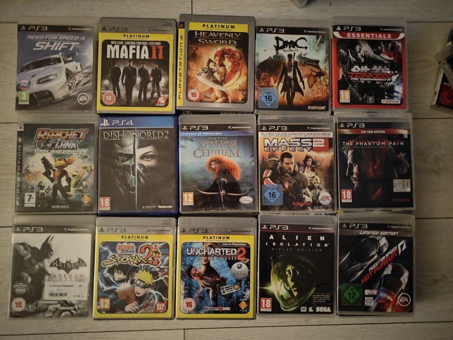 Ігри на ps3 та ps4