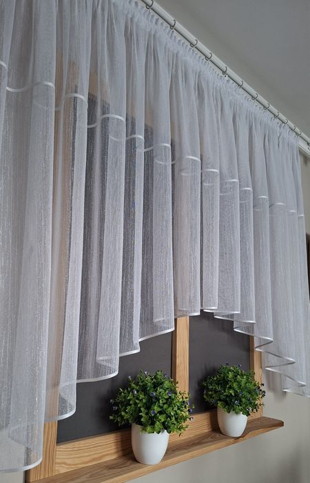 Firanka  firaneczka bez prasowania 4 m x135