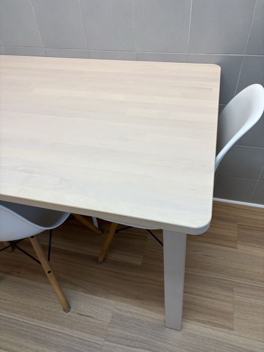 Mesa de refeição IKEA 125cm Betula