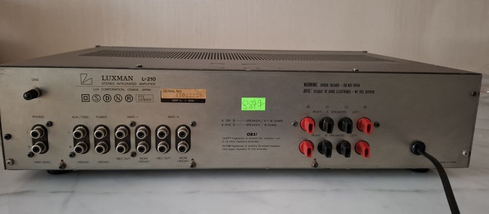 Wzmacniacz Luxman L-210