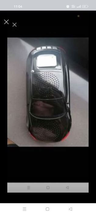 Coluna de som portátil carro