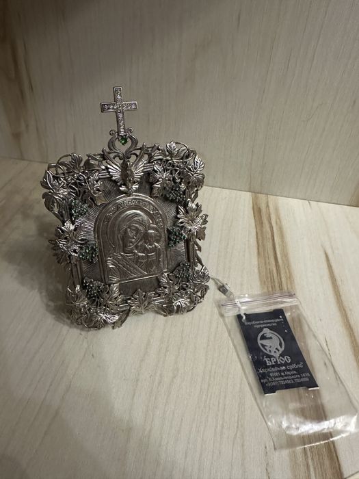 Икона Казанская цв (9110055) *БРЮС Харківське срібло*