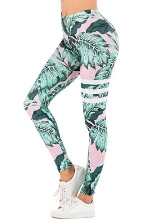 Legginsy damskie - rozmiar uniwersalny - piękny motyw - NOWE