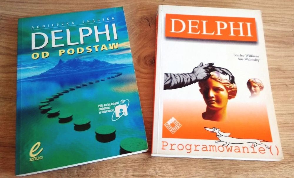 Książki DELPHI Programowanie DELPHI Od Podstaw Zestaw 2 Sztuk