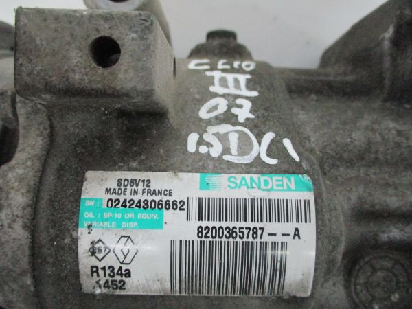 Compressor AC RENAULT Clio III (BR0/1, CR0/1)