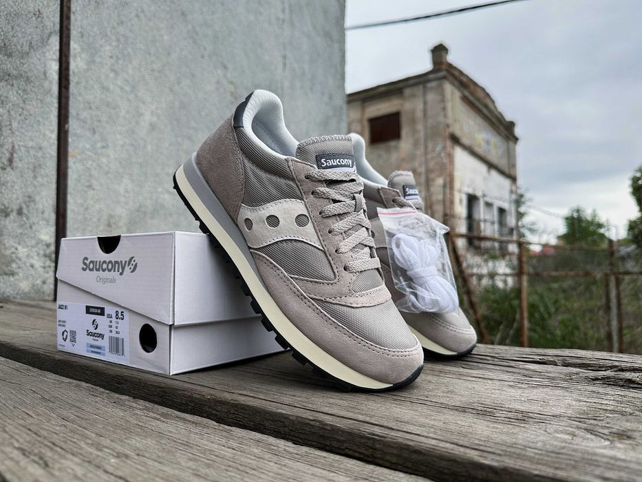 Мужские кроссовки Saucony Jazz 81 (3 цвета) ОРИГИНАЛ классика весна