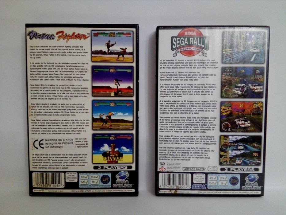 Jogos Sega Saturn usados