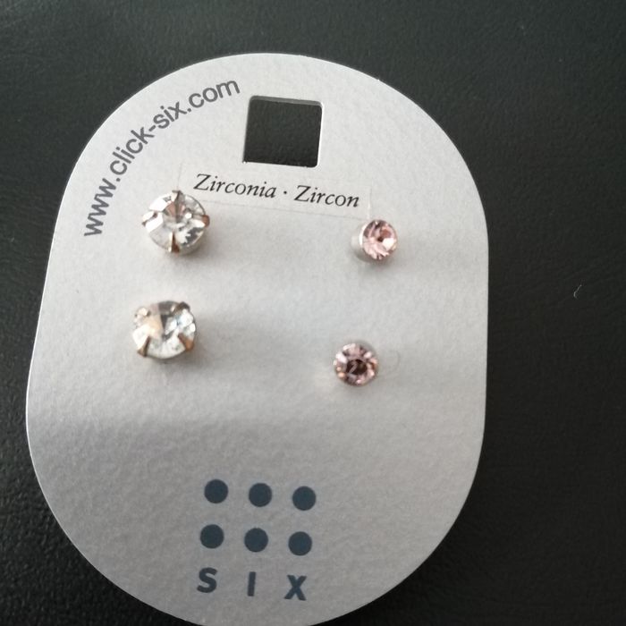 Kolczyki "diamenciki"