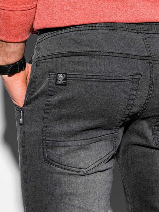 Spodnie joggery czarne - nowe