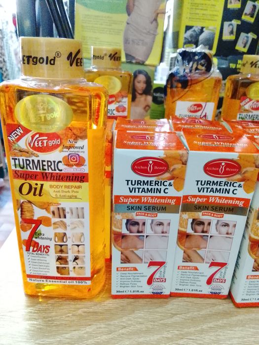 Kit de creme anti manchas para rosto e corpo