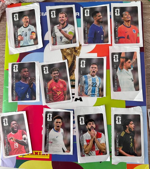 Lote de Cromos Especiais Coca-Cola – Mundial FIFA 2026