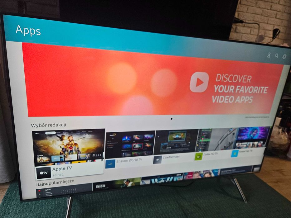 Telewizor Samsung 55 Smart tv Netflix 4K Smart tv
