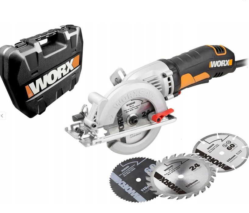 WORX WORXSaw WX429 Kompaktowa piła tarczowa, 400 W, 120 mm
