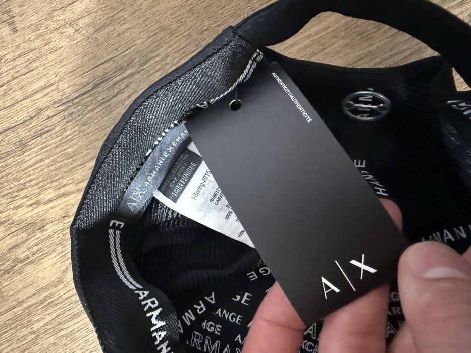 Кепка Armani Exchange (A|X) Армани Ексчендж бейсболка чоловіча