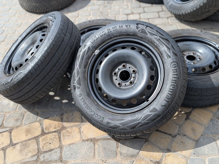 Диски металеві колеса 5x108 R15 Renault кенгу датчики тиску мерс citan
