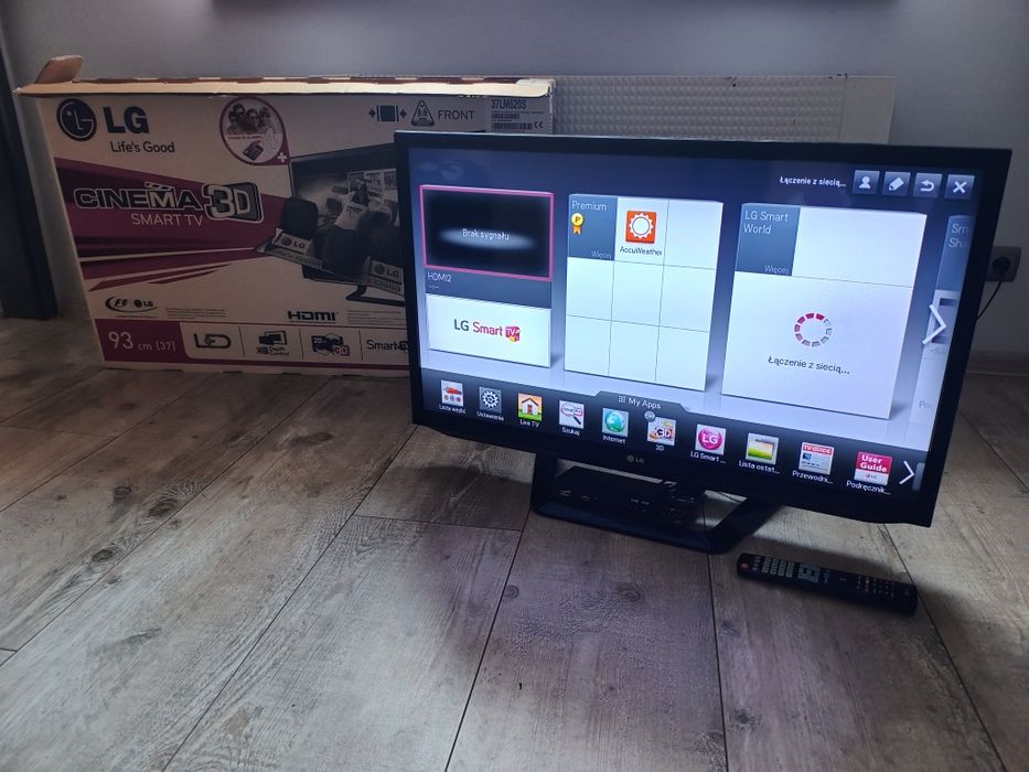 Telewizor LG LED Cinema 3D Smart TV 37LM620S