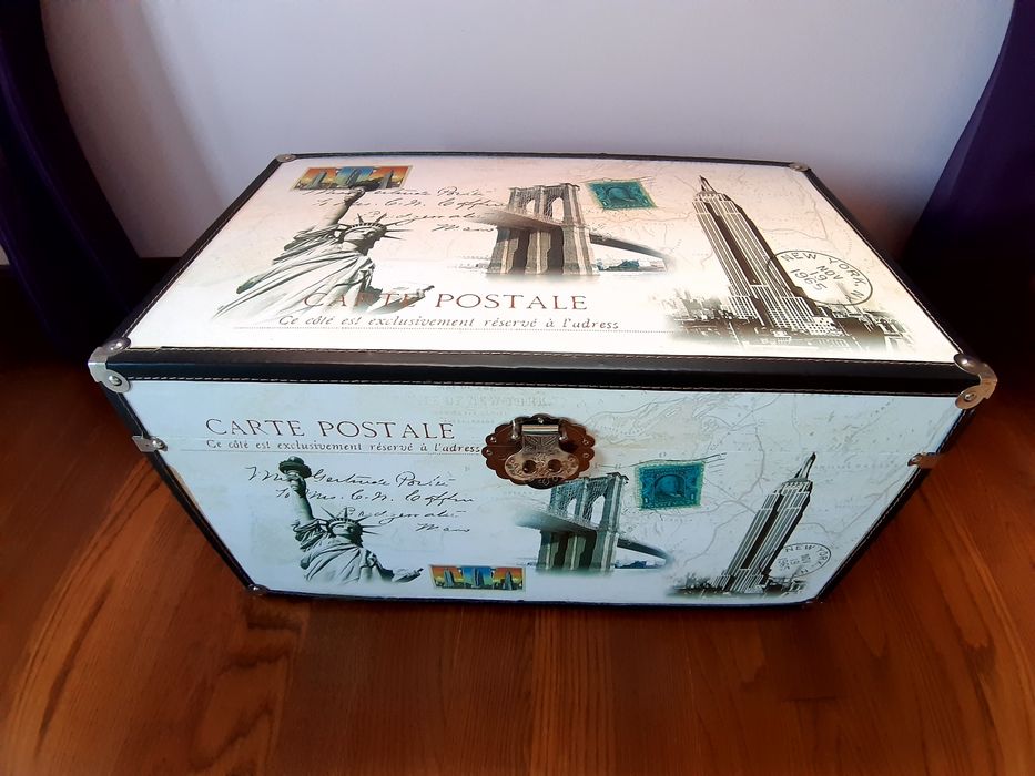 Baú decorativo e para arrumação