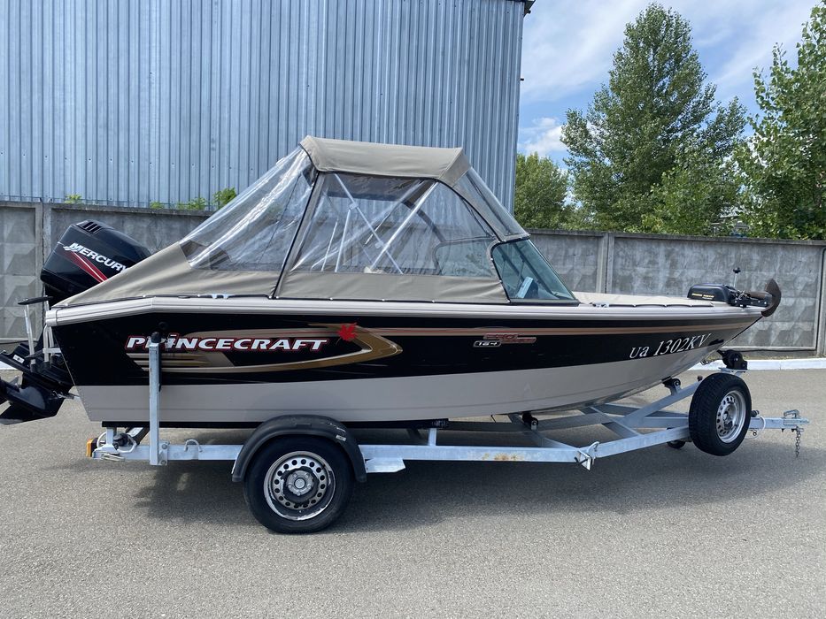 Princecraft 164 Pro Black+ Mercuri 90  2008 р.в.