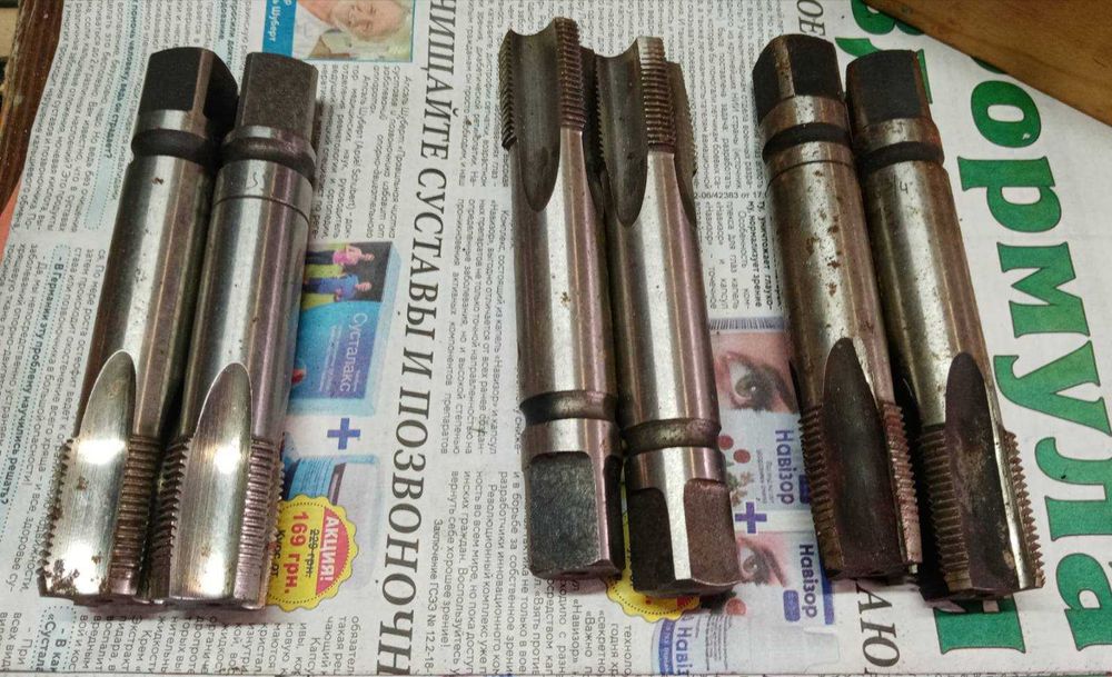 М20х2, м30,м33, м33х1.5 метчик