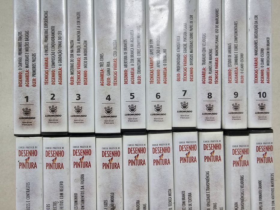 Curso prático de desenho e pintura VHS