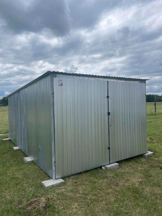 Garaż/konstrukcja stalowa/na budowę/3x5/II gatunek/CHRZANÓW