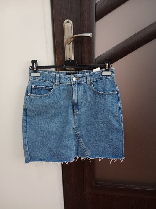 Spódnica damska jeansowa mini mohito m