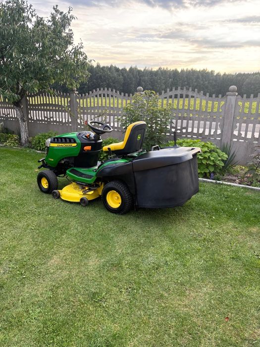 Kosiarka traktorek John Deere X155R 18 KM V2 Hydro
