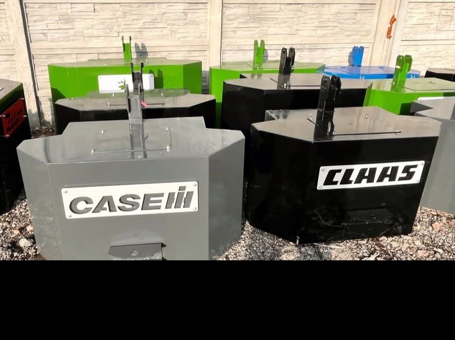 Balast do ciągnika  TUZ przód lub tył Obciążnik z Twoim LOGO