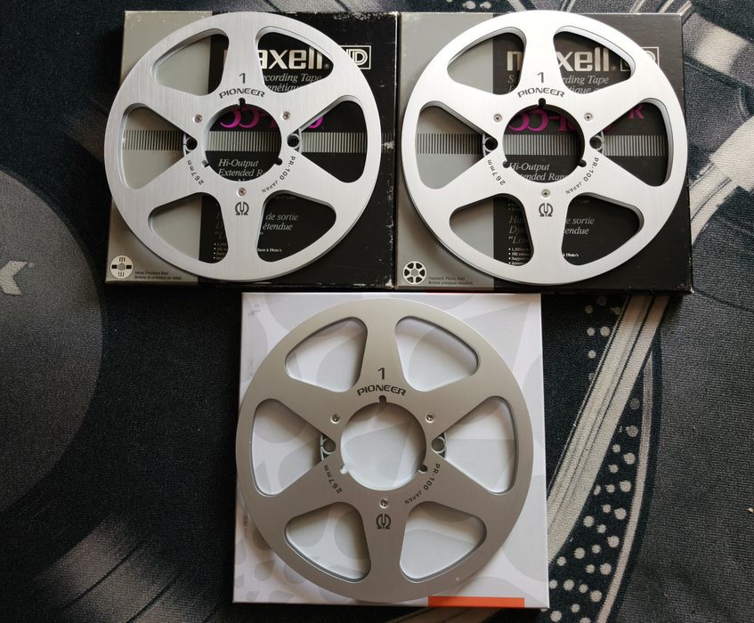 Szpule Maxell, Revox, Pioneer