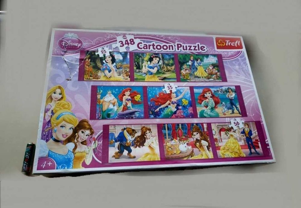 Игровой набор Disney Пазлы Принцессы 348 дет