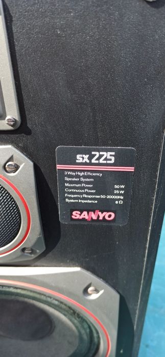 Kolumny głośniki Sanyo SX225