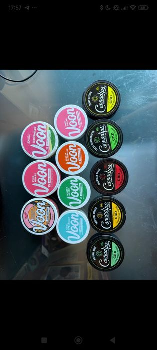 Snus de cbd de vários sabores
