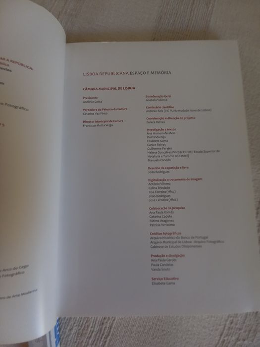Lisboa Republicana Espaço e Memória
