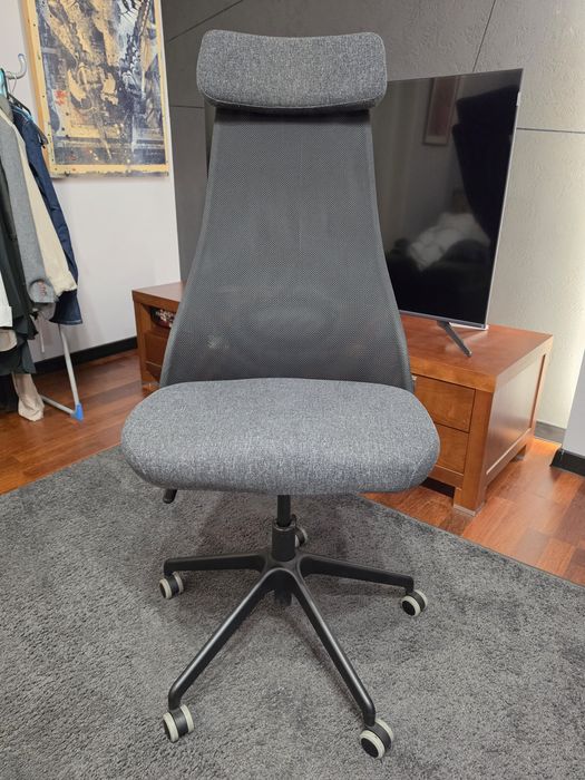 Fotel biurowy obrotowy ergonomiczny Ikea Jarvfjallet  - stan bdb