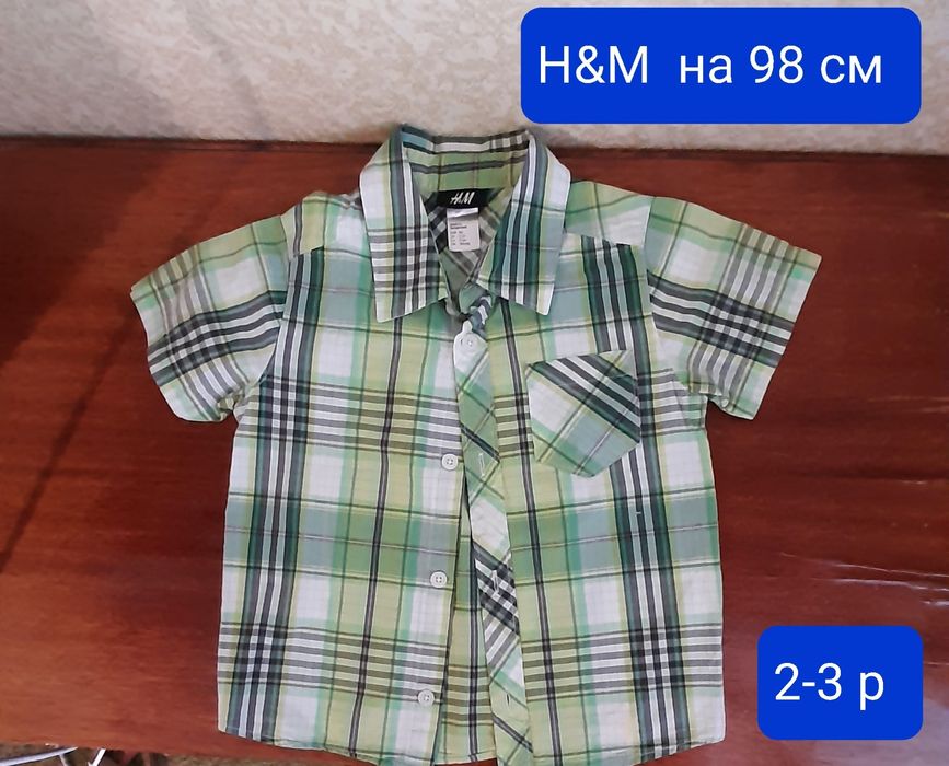 Рубашки , кофта на мальчика 3-4г