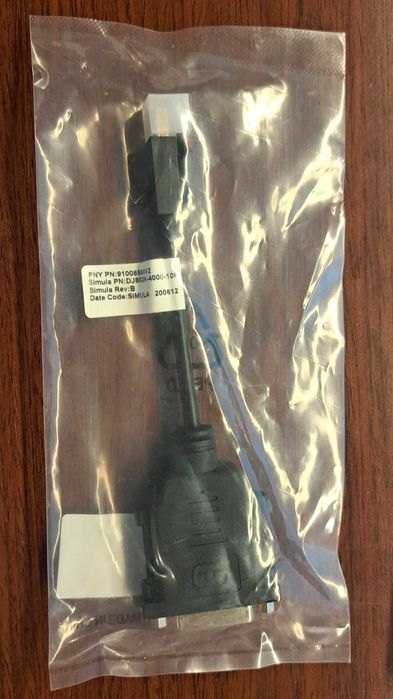 Adapter mini DisplayPort 1.2 - DVI