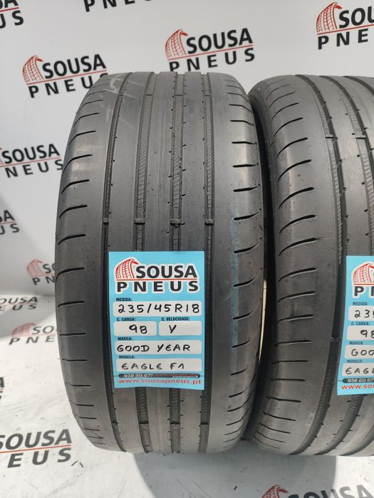 2 pneus semi novos 235-45R18 Good year - Oferta da entrega
