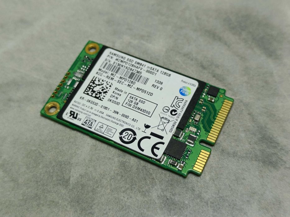 SSD диск SAMSUNG SM841 128GB mSATA MZ-MPD128D в НАЯВНОСТІ!